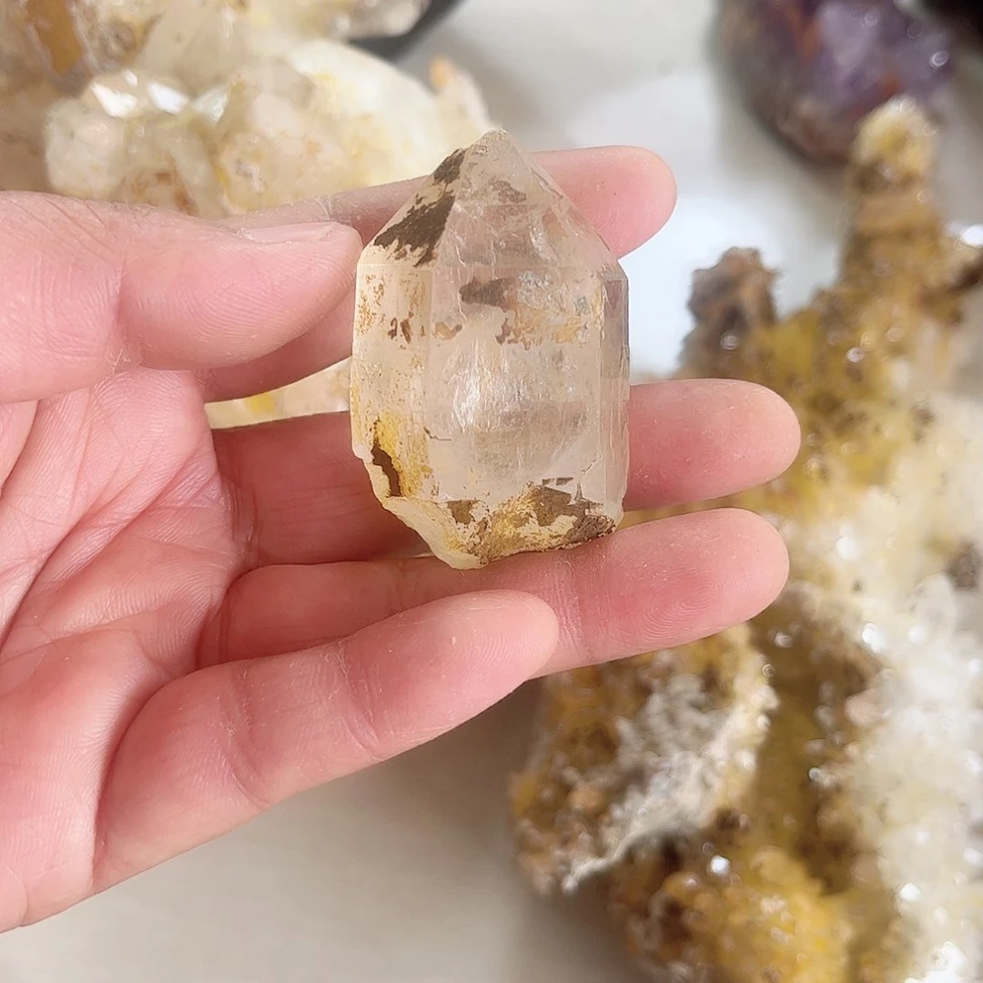 水晶天然水晶原石未镶嵌曹*宝