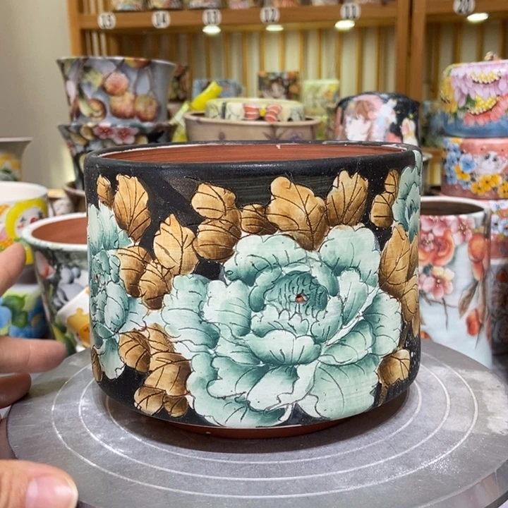 景德镇艺术手绘作品