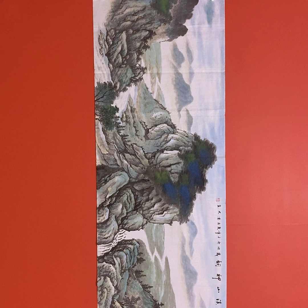 国画山水花鸟国画作品