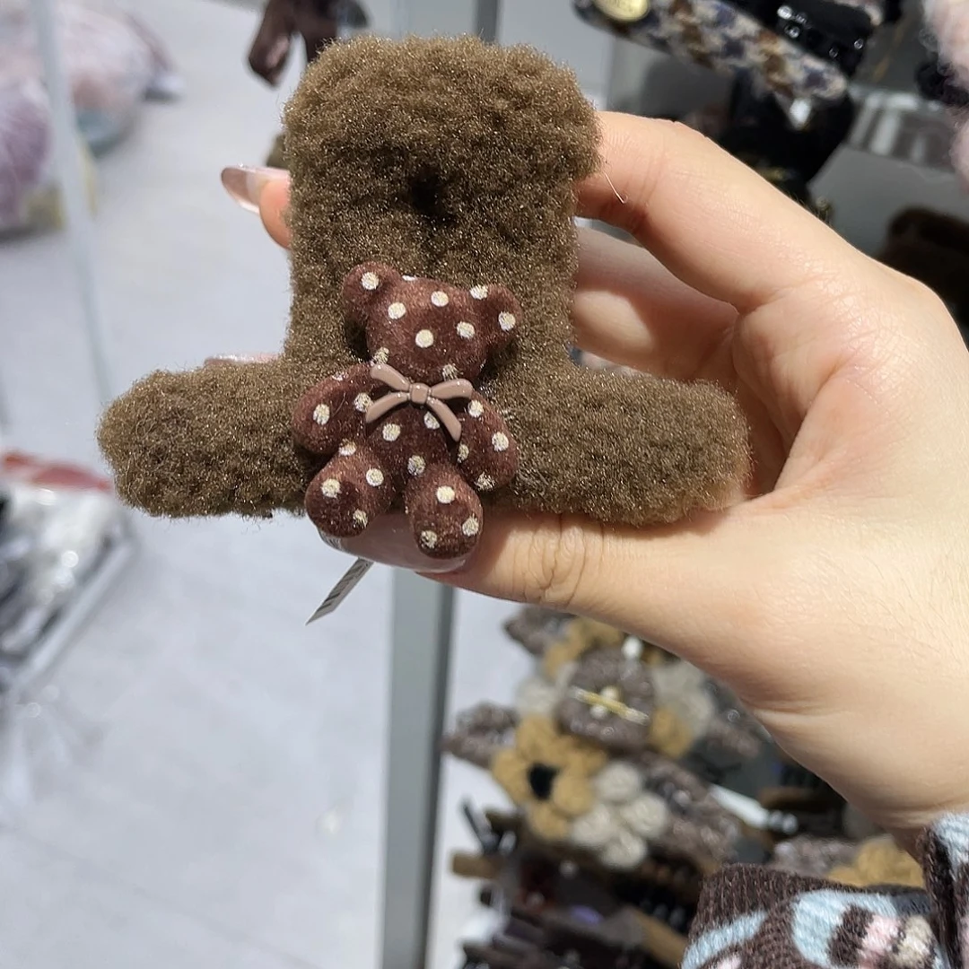 布艺非金属咖色小熊9抓