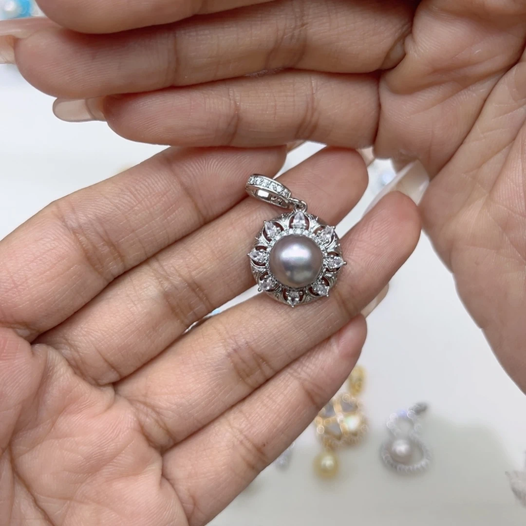 迷***王合金淡水珍珠戒指