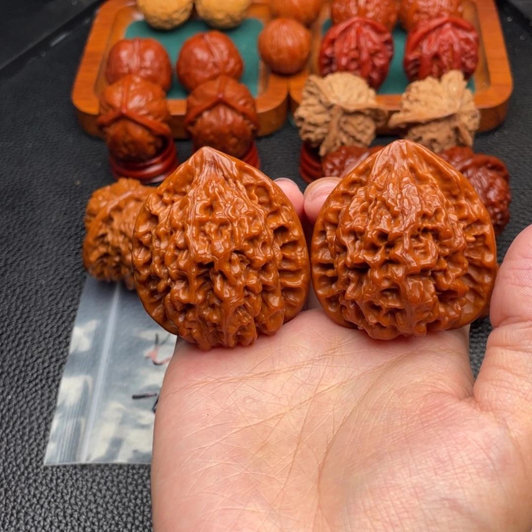 文玩核桃把件官帽