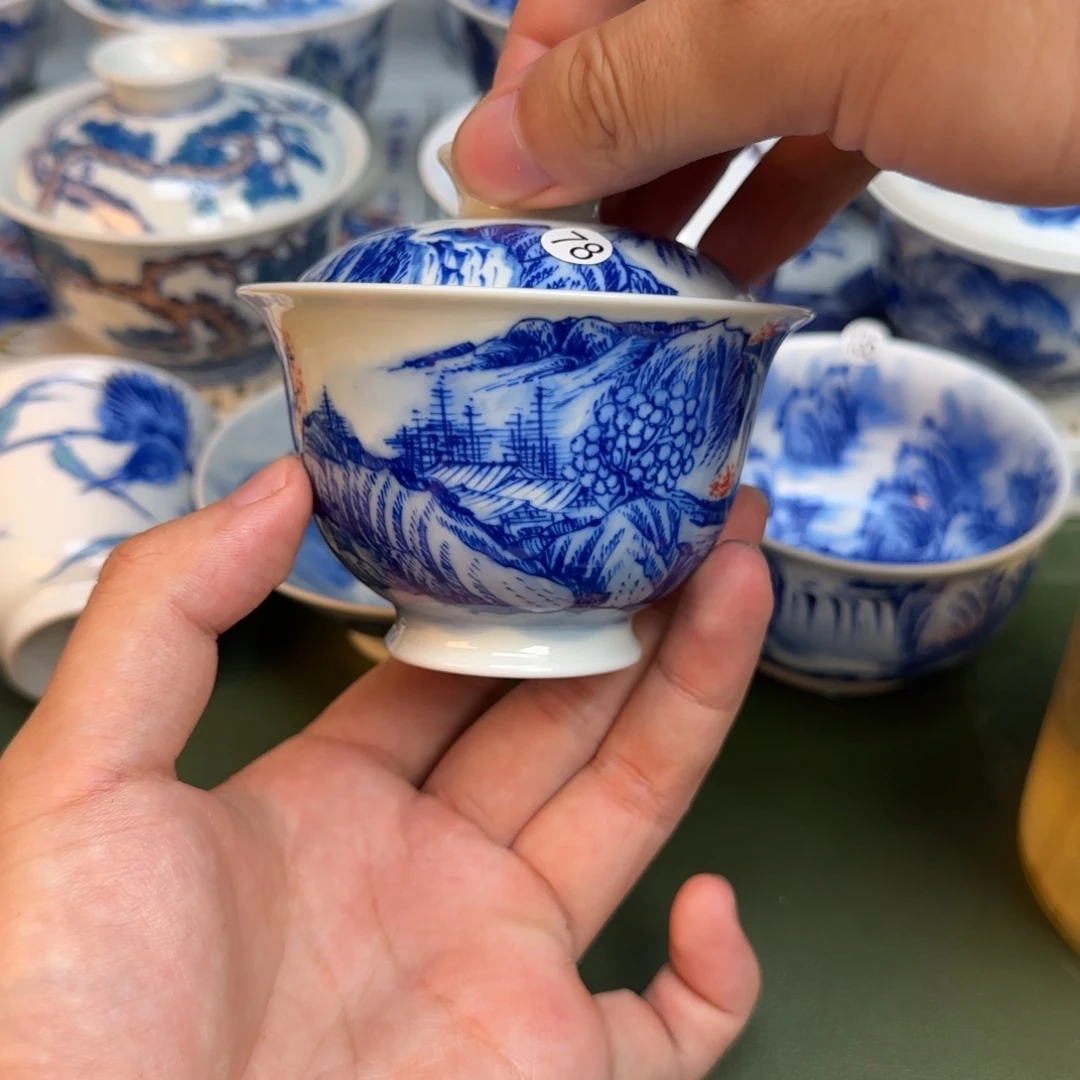彦祖纯手工手绘茶具78