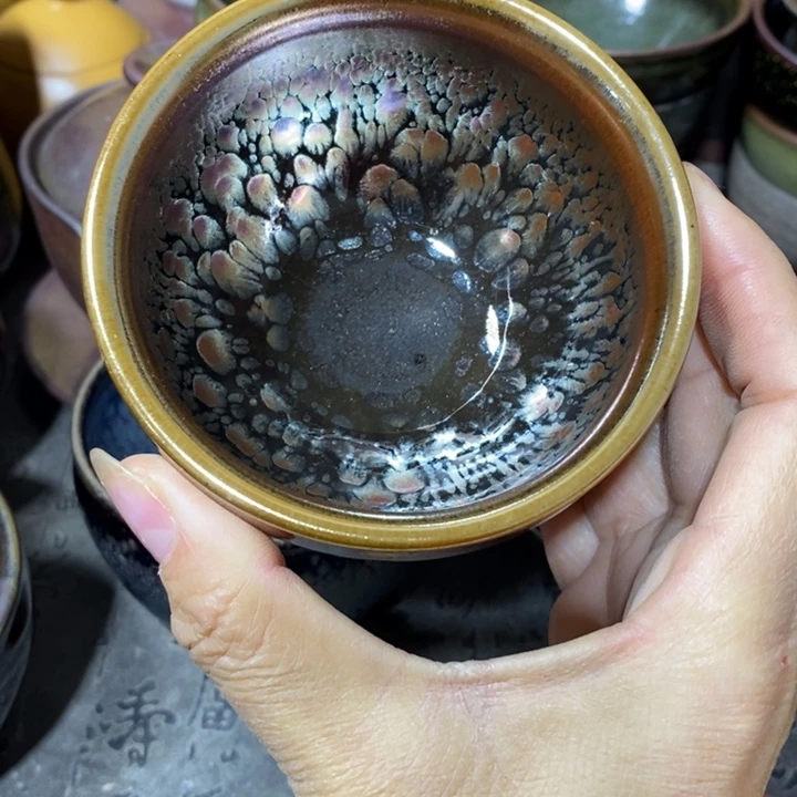 茶盏建阳建盏微瑕将军
