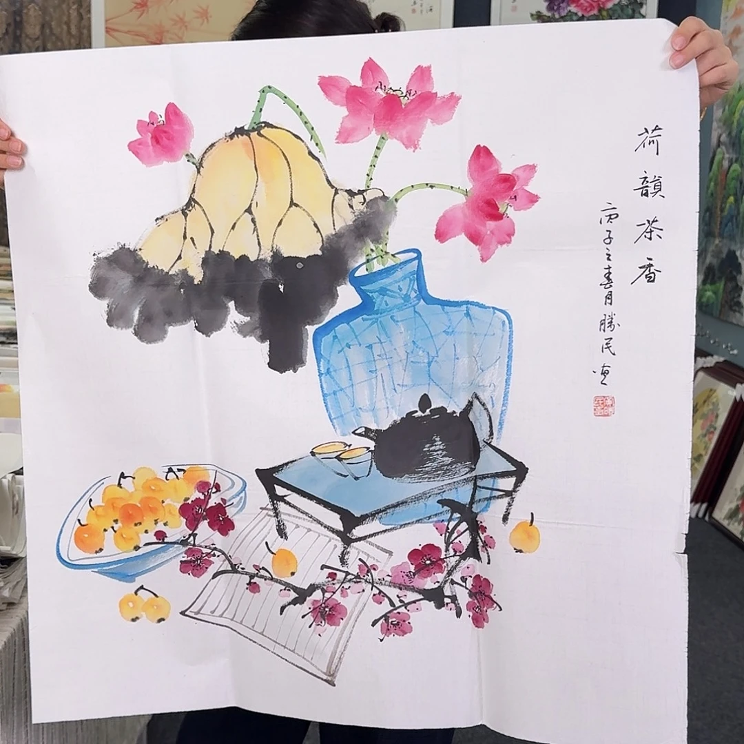 纯手绘的好看作品