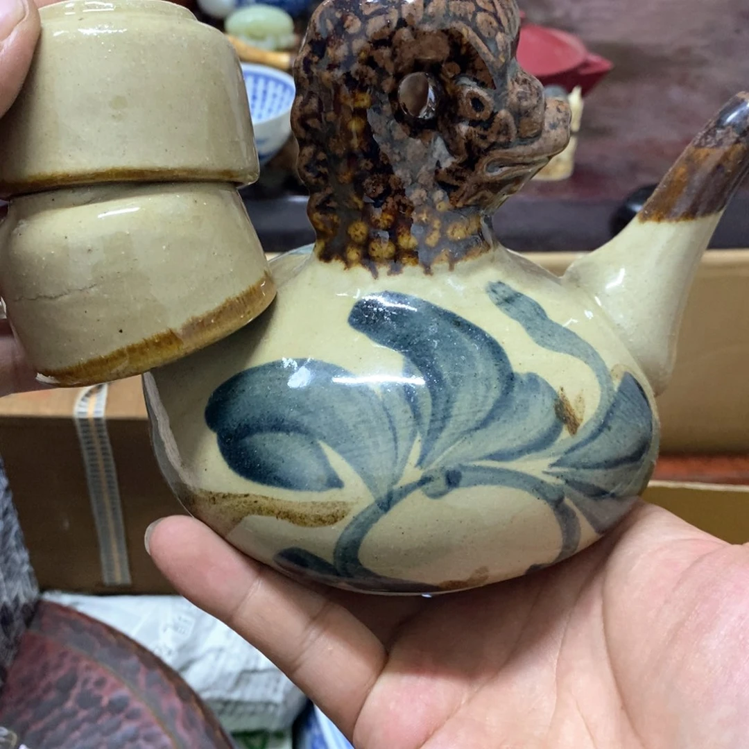 茶盏密胺手绘陶瓷杯子