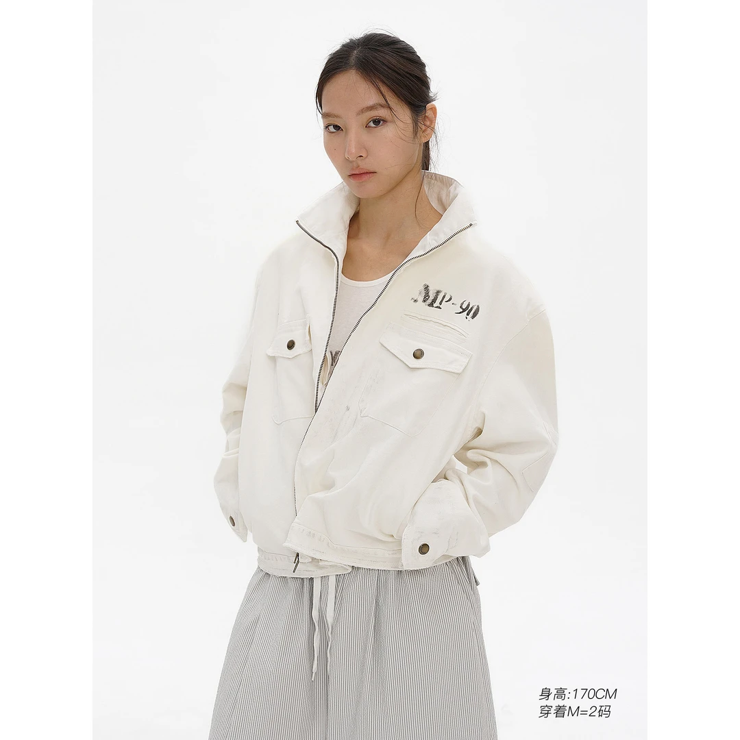 【早春新品】MASONPRINCE*质感推荐 400G机间薄棉休闲工装外套