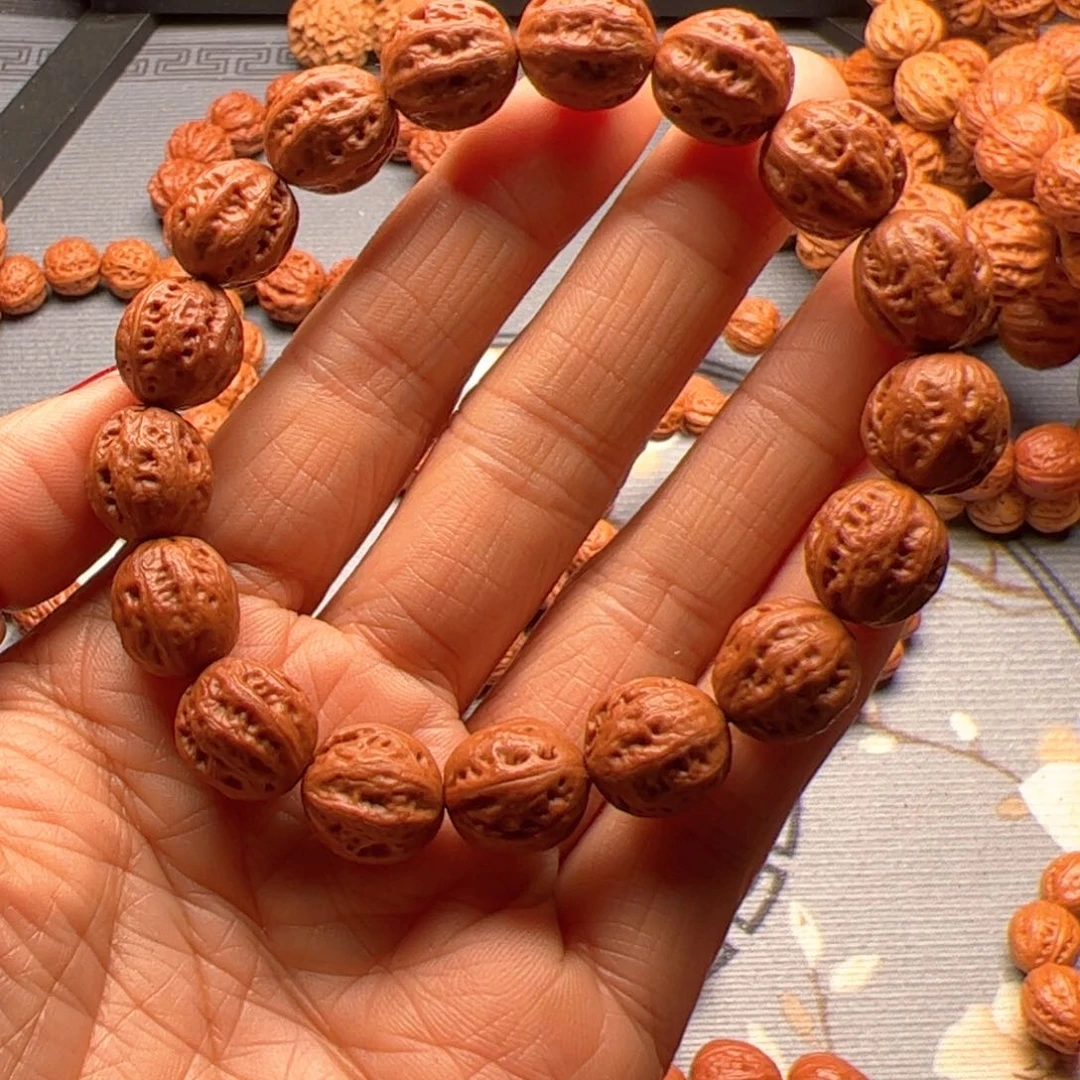 文玩核桃手串好**在1.3八棱