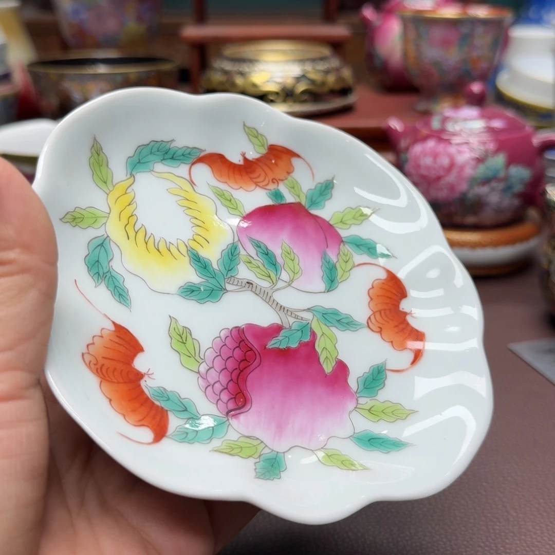 瓷片景德镇仿古手工制作精品展示
