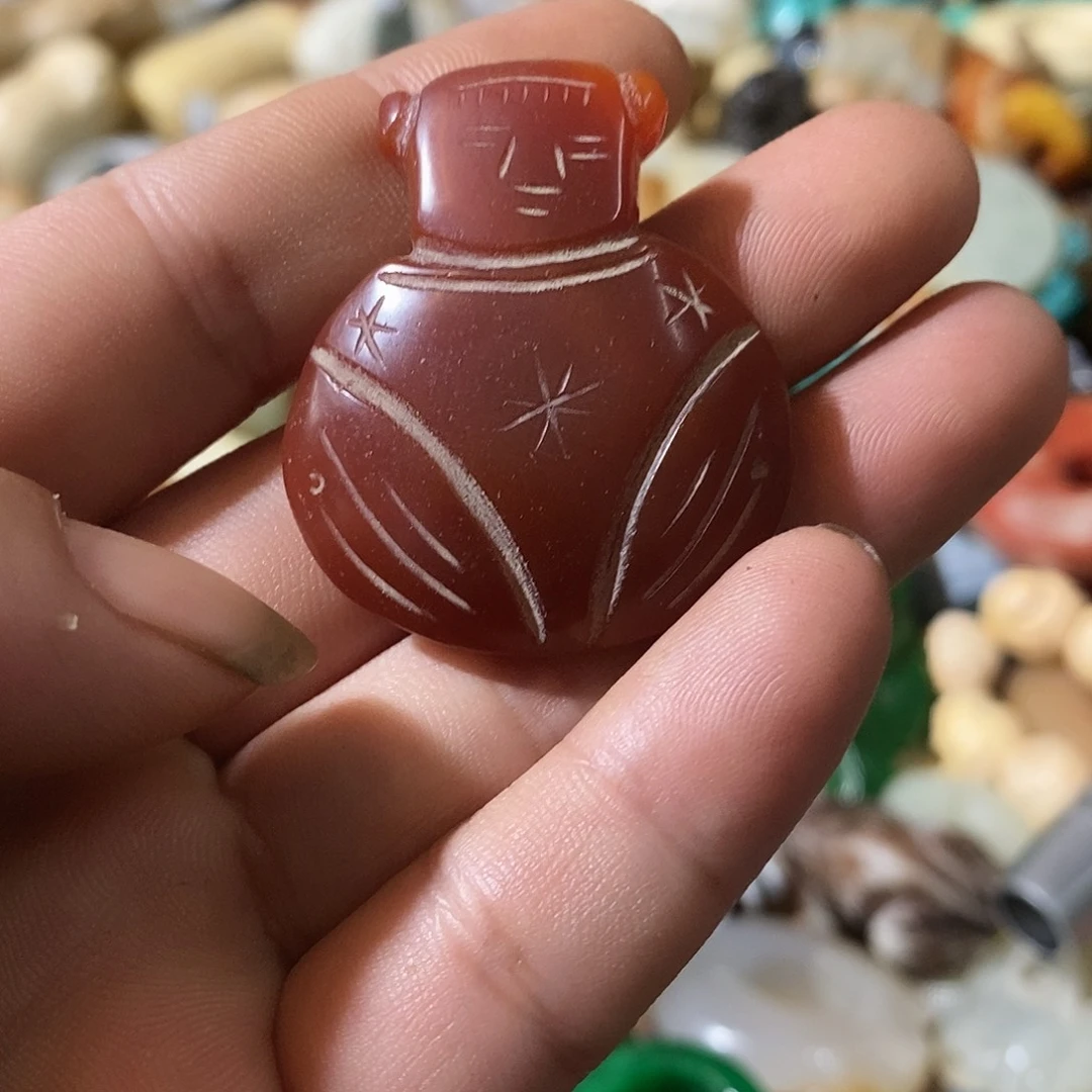 和田玉（糖玉）未镶嵌挂件