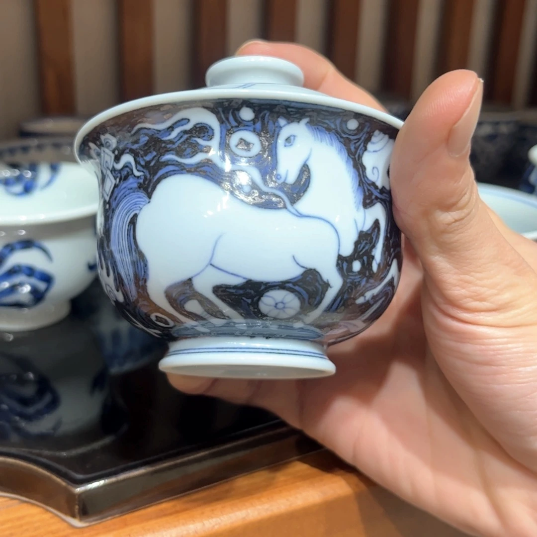 杯陶瓷艺术品美官人