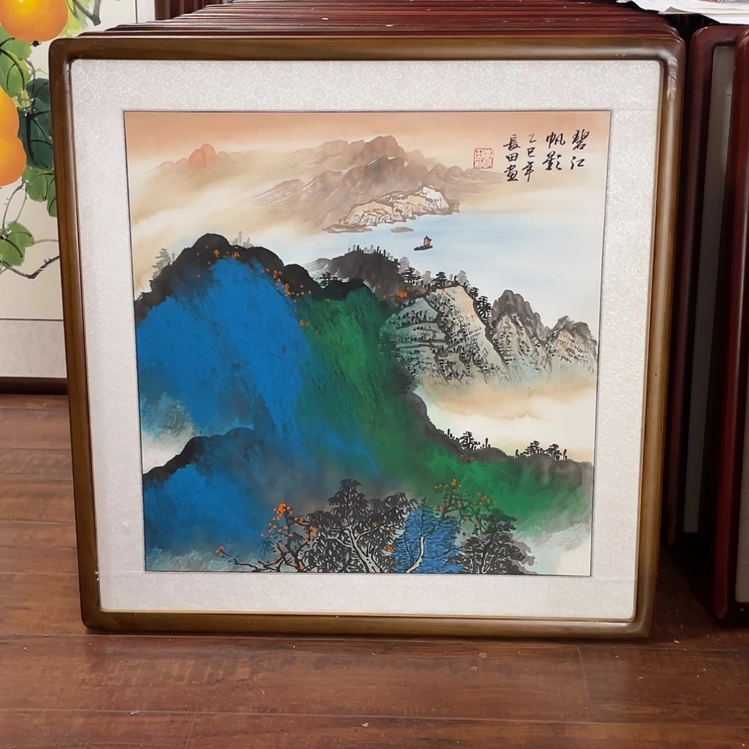 国画带框尺寸63*63厘米