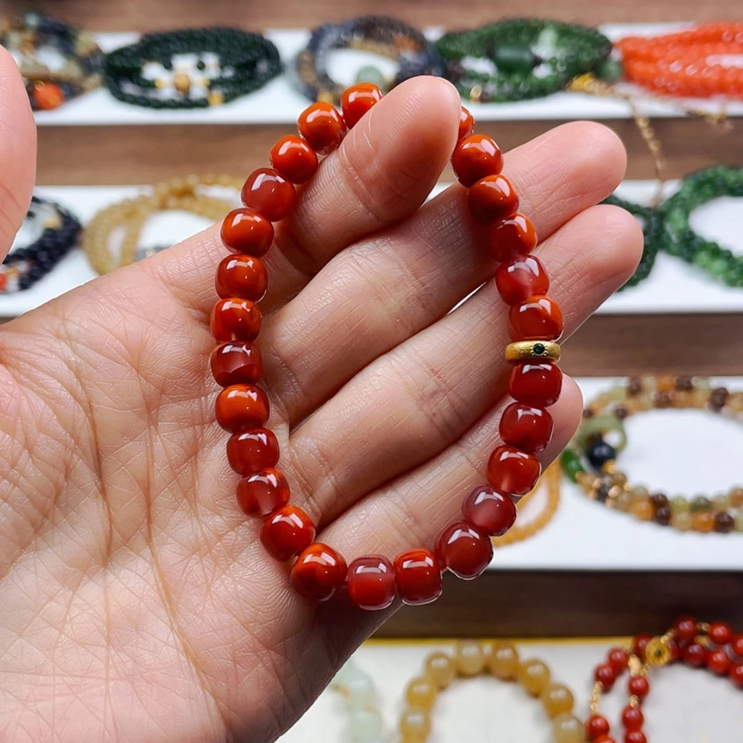 【闪购商品】南红玛瑙手串未镶嵌
