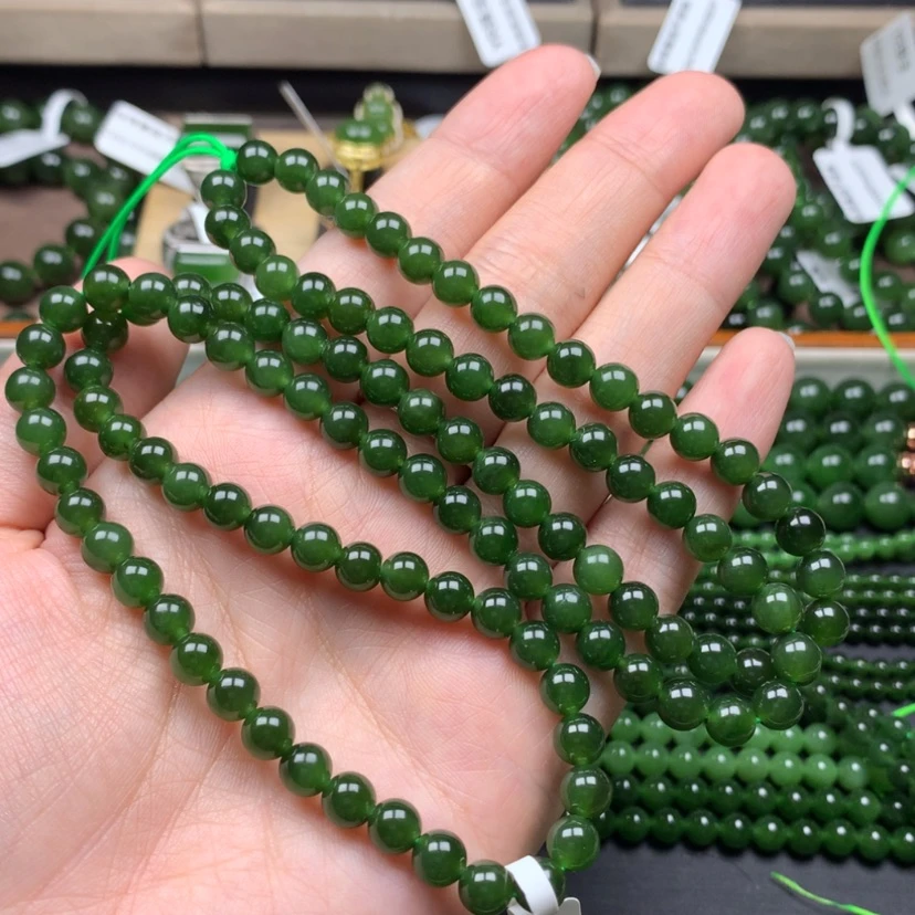 【闪购商品】和田玉（碧玉）未镶嵌颈饰小*