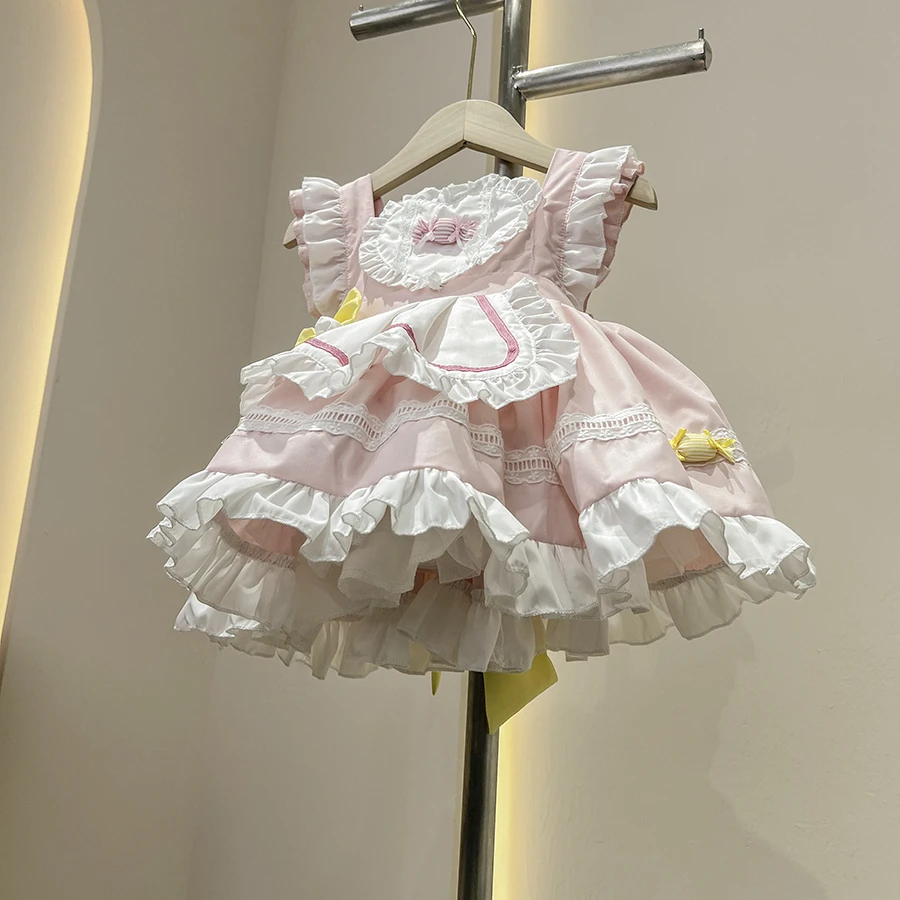 洛丽塔女童公主裙夏季蓬蓬裙连衣裙短裙童装洋气日系裙子宝宝日常