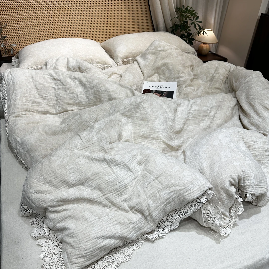 【晴美】亚麻棉四件套-木兮