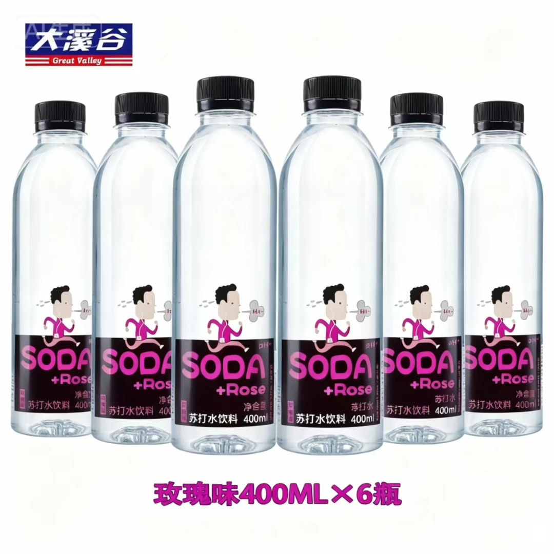 大溪谷苏打水玫瑰味400ml