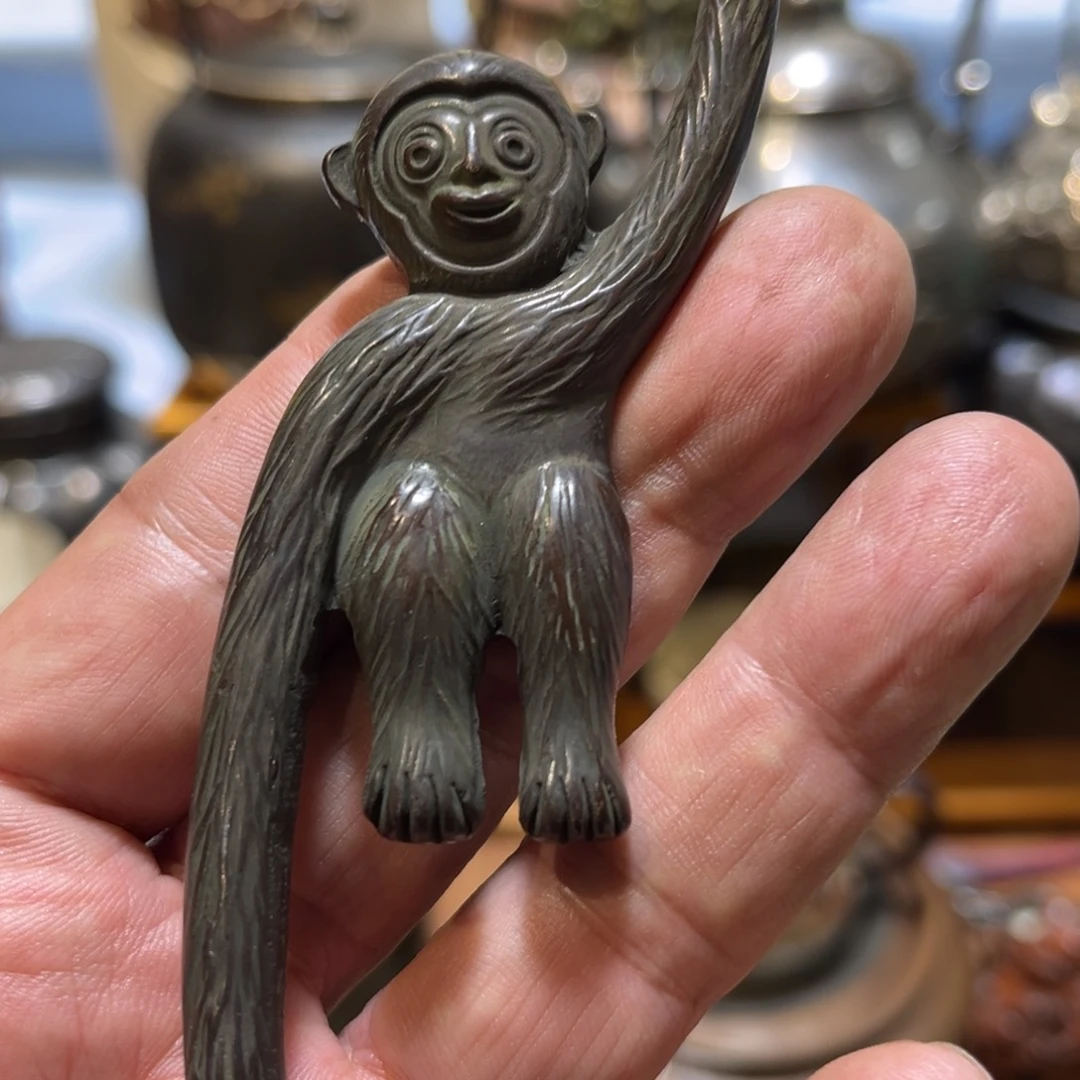 铜中古工艺品摆件