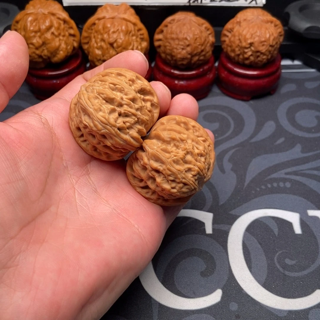 文玩核桃把件磨盘(41尺寸)