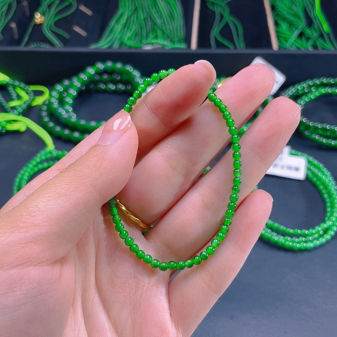 翡翠未镶嵌颈饰777