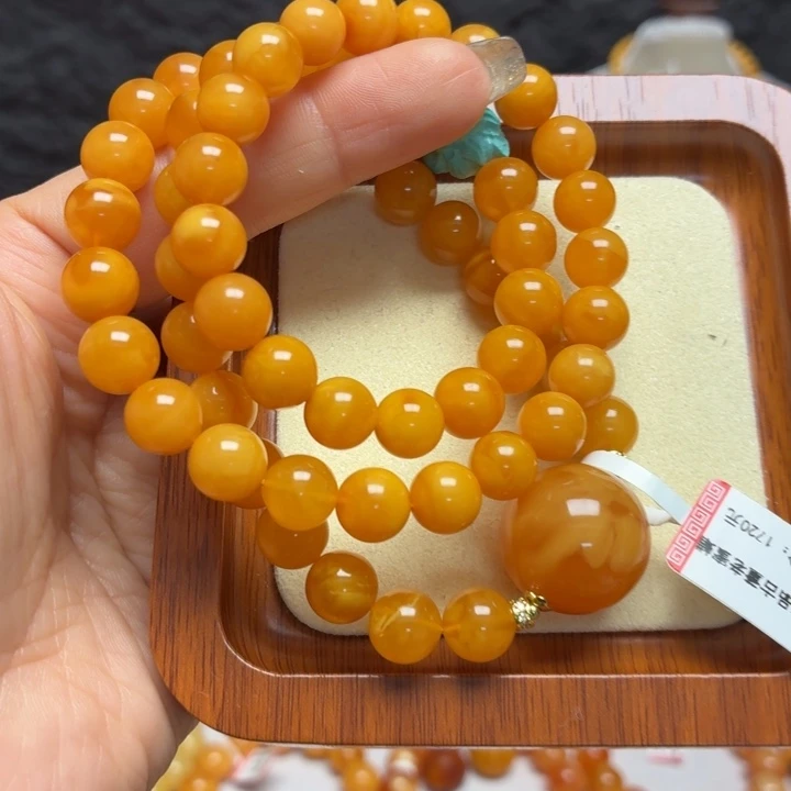 蜜蜡未镶嵌手链手串