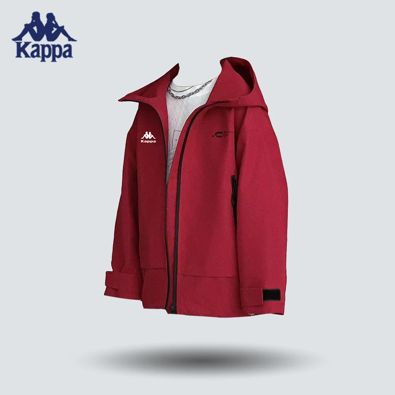 Kappa Kids【杜邦三防款】新款春秋季软壳三防儿童时尚亲子冲锋衣