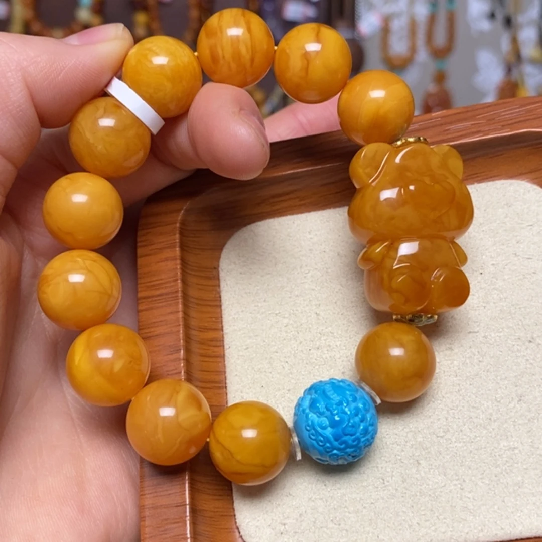 【闪购商品】手链蜜蜡未镶嵌手串