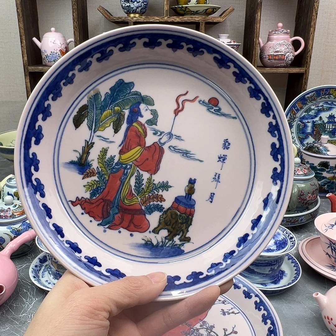 陶摆件景德镇陶瓷567老厂瓷59