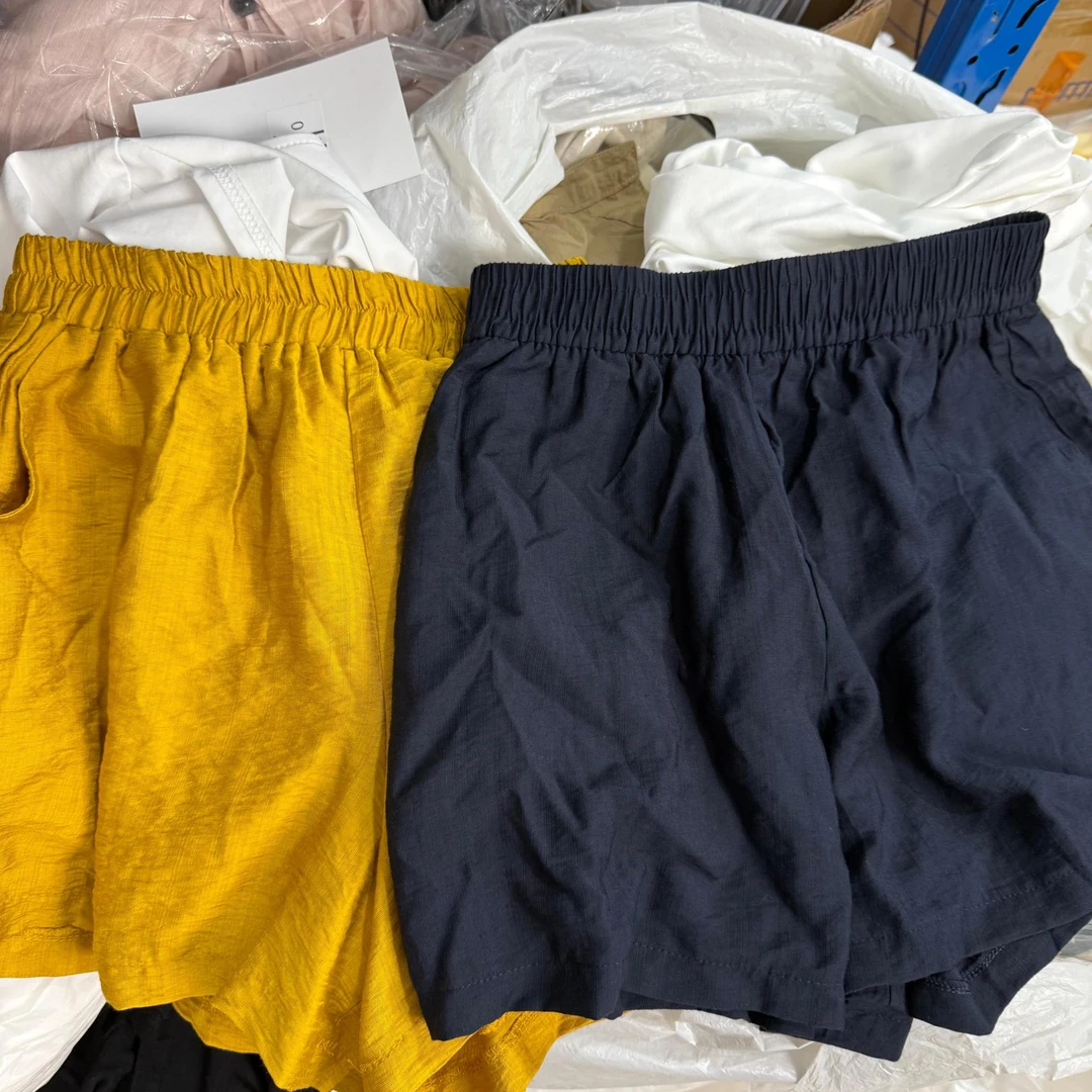 莎姐严选松紧弹短裤20