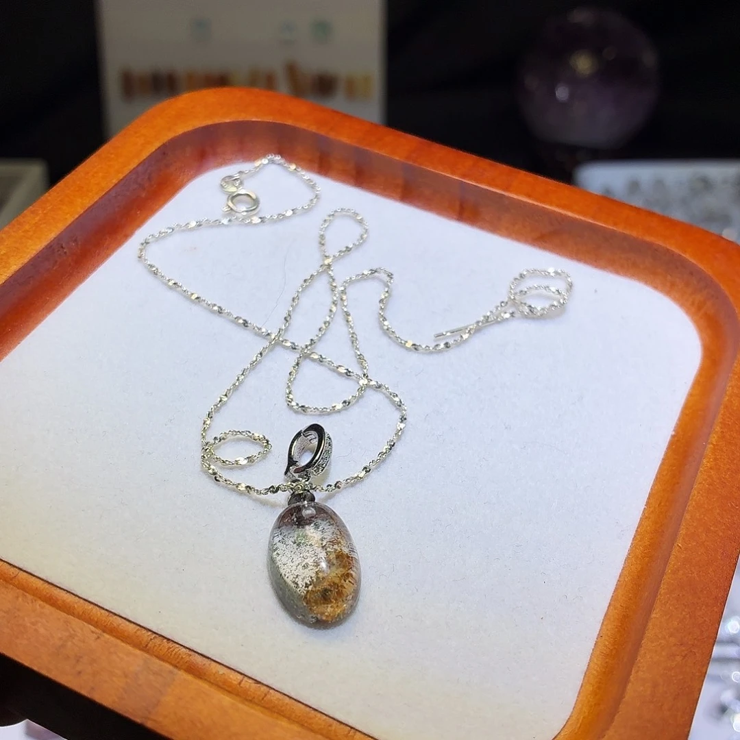 未镶嵌吊坠(不含链)水晶幽灵 蛋面