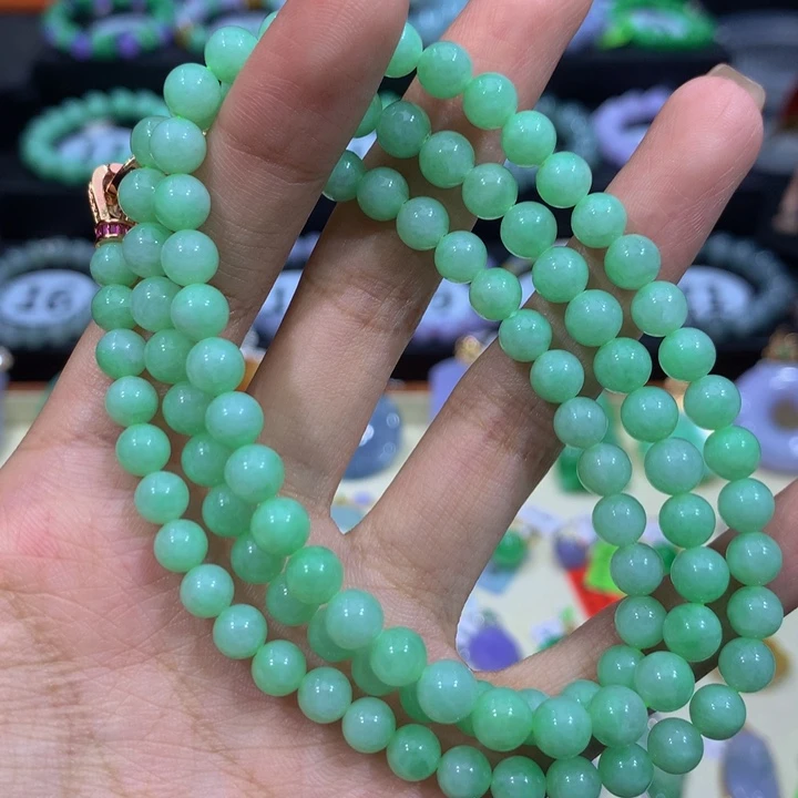 翡翠未镶嵌手链翡翠