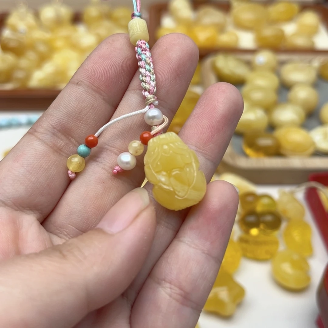 裸石蜜蜡未镶嵌配饰