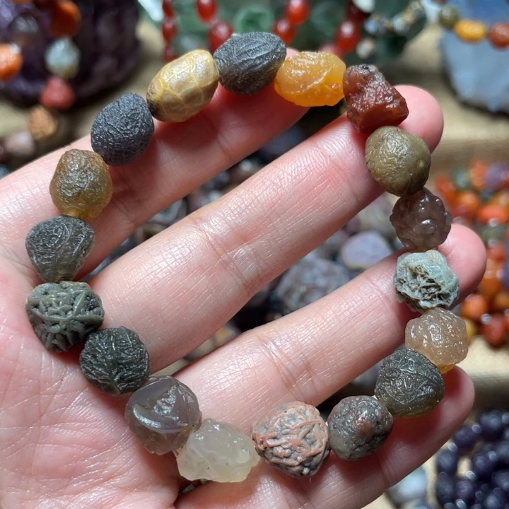 玛瑙/玉髓合金手链