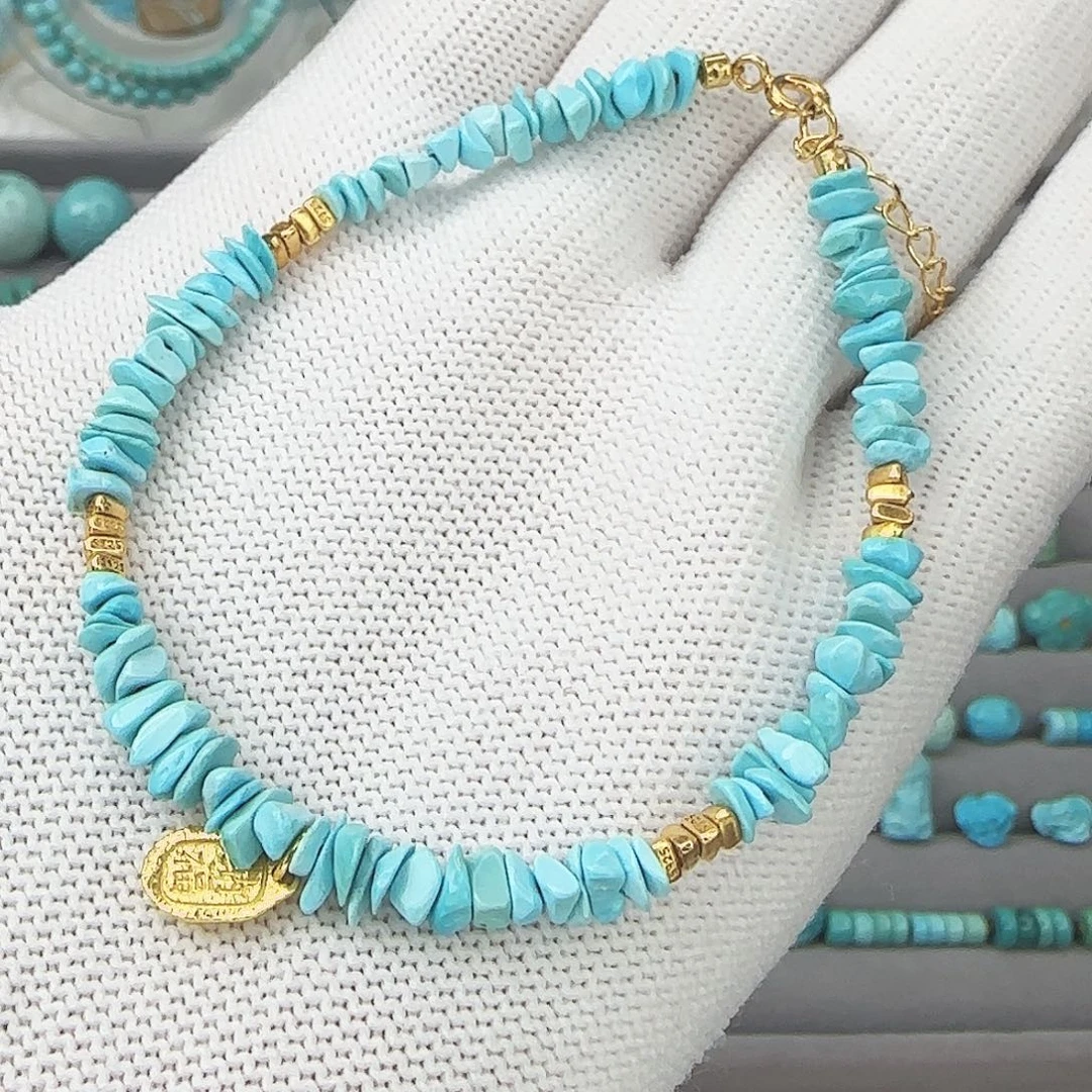 绿松石未镶嵌配饰