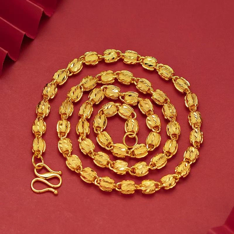 w55 时尚百搭核桃项链