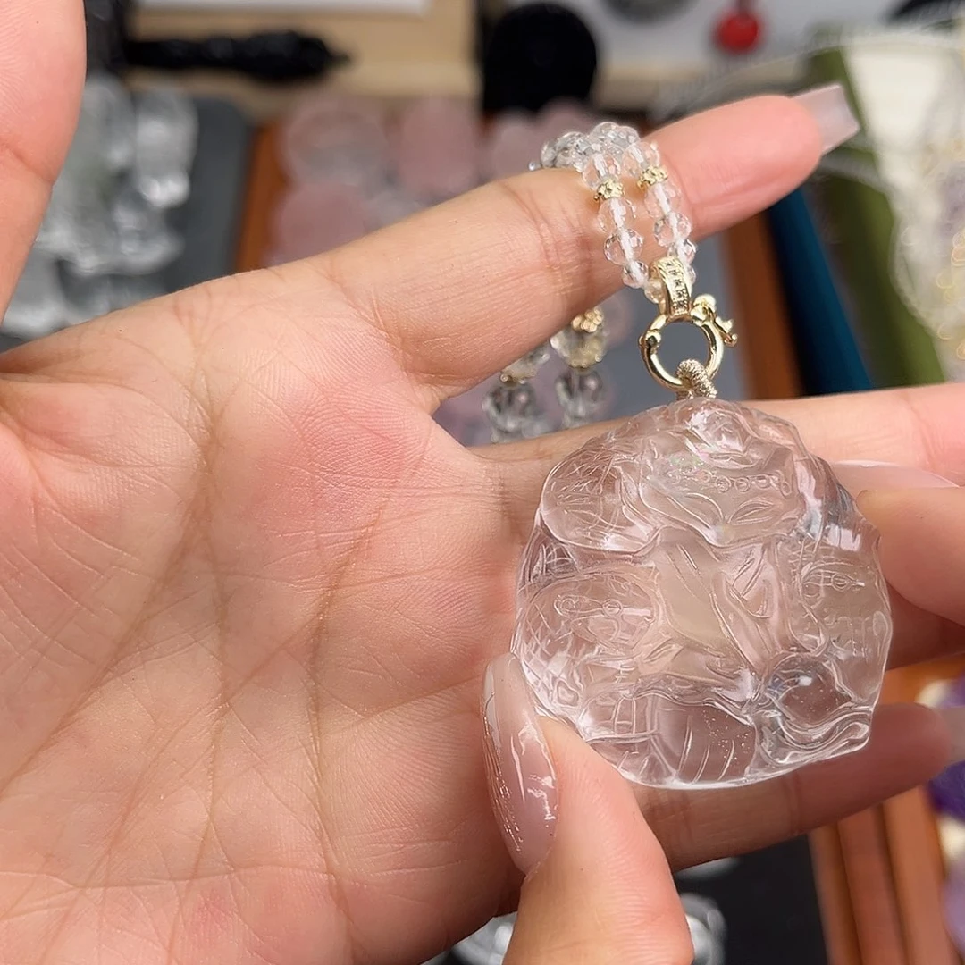 水晶珠宝半成品未镶嵌甜****?103