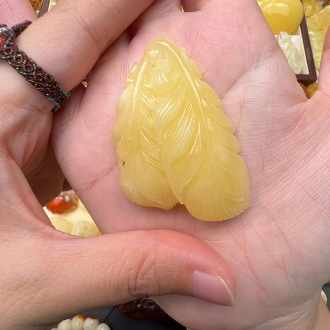 蜜蜡未镶嵌裸石蜜蜡