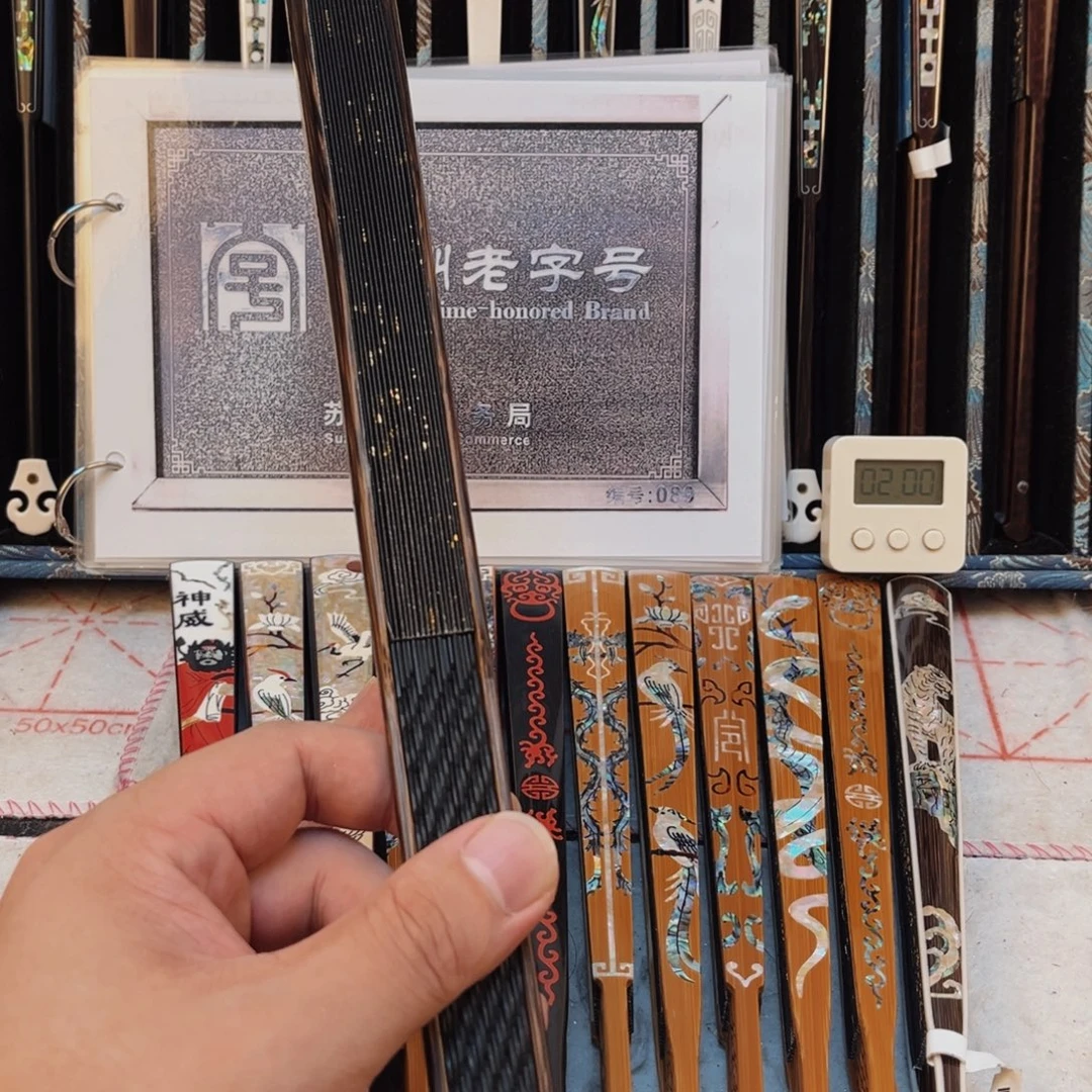 扇子手工制作文玩精品