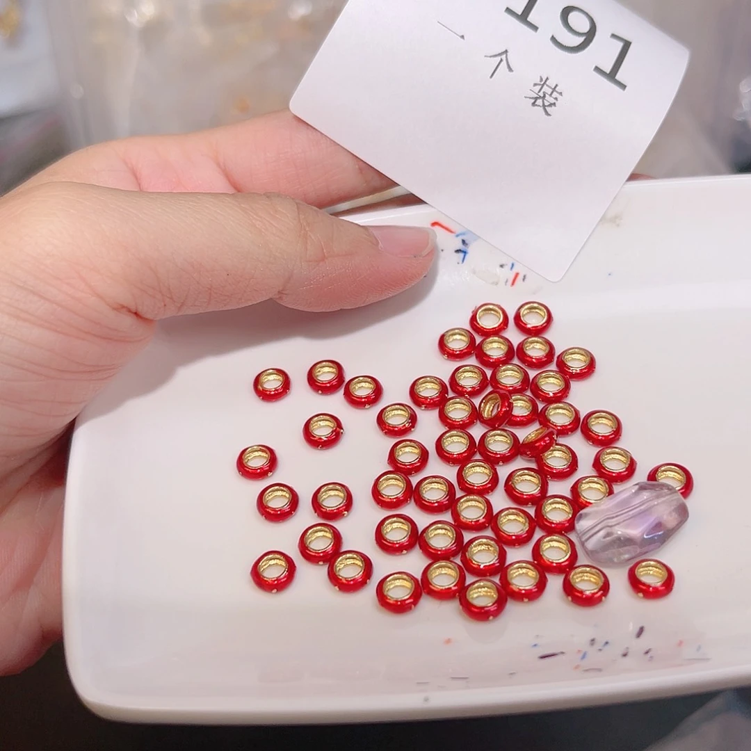 紫晶珠宝半成品银S925镀金镶嵌191