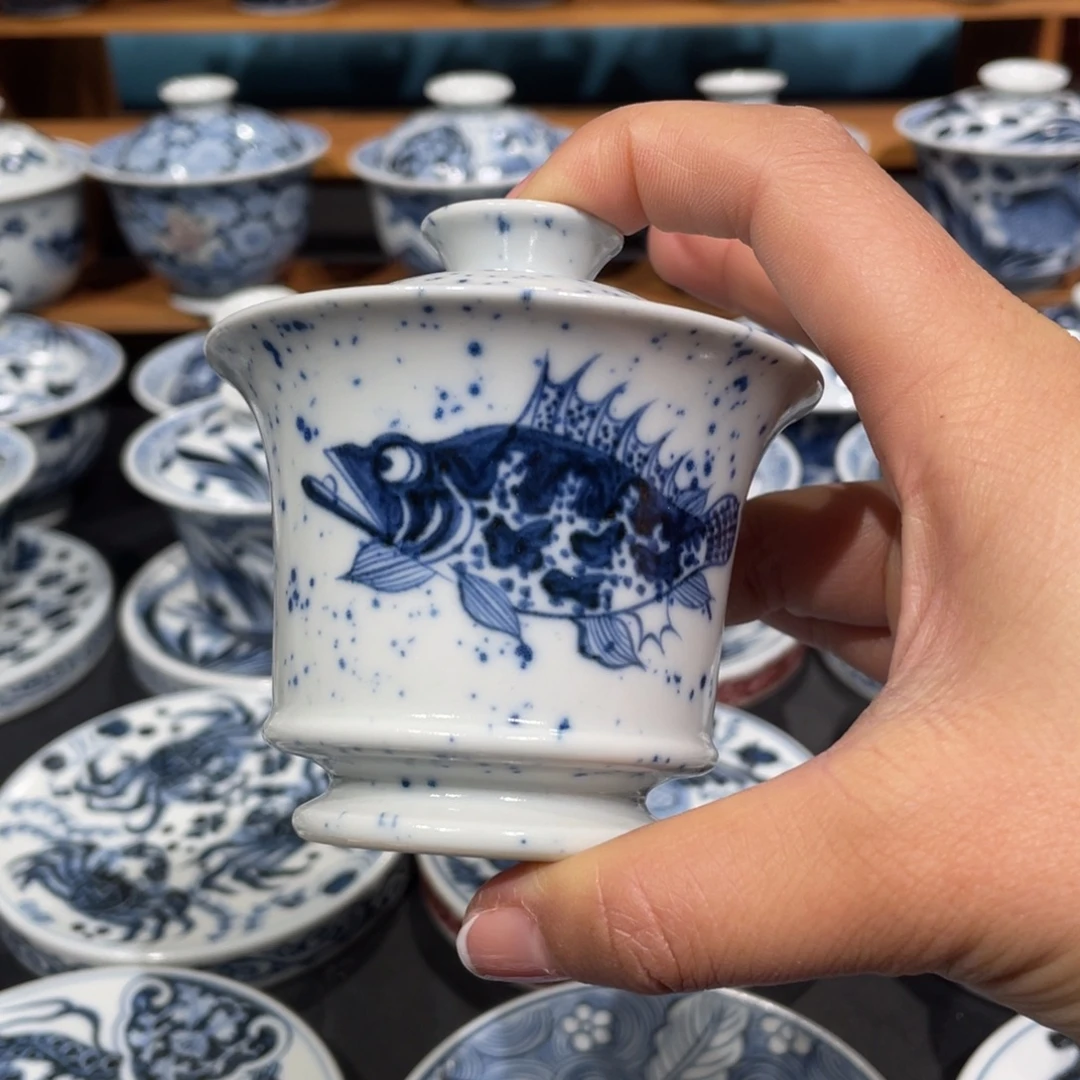 景德镇陶瓷手工手绘茶器