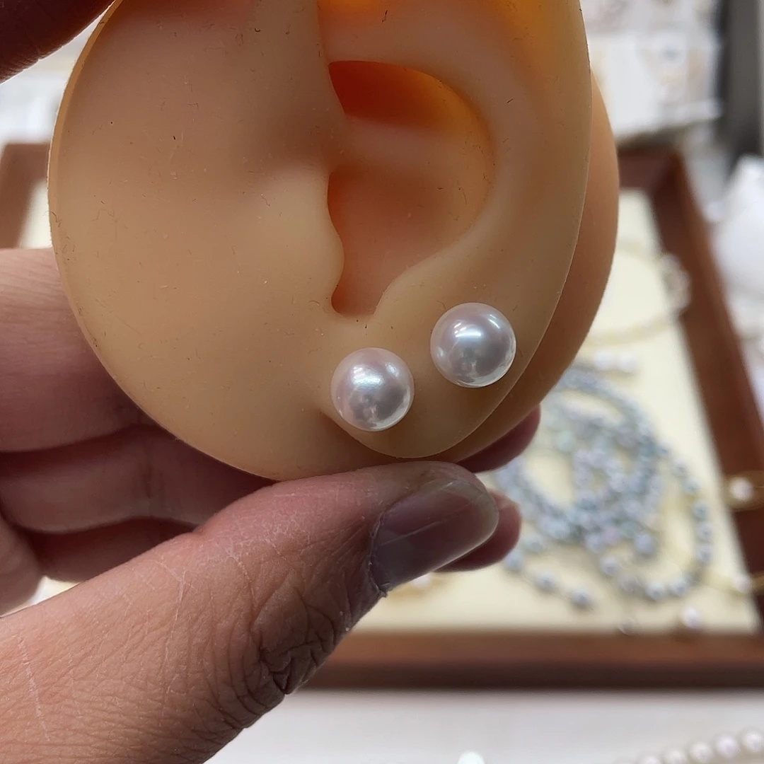 海水珍珠18K金镶嵌颈饰