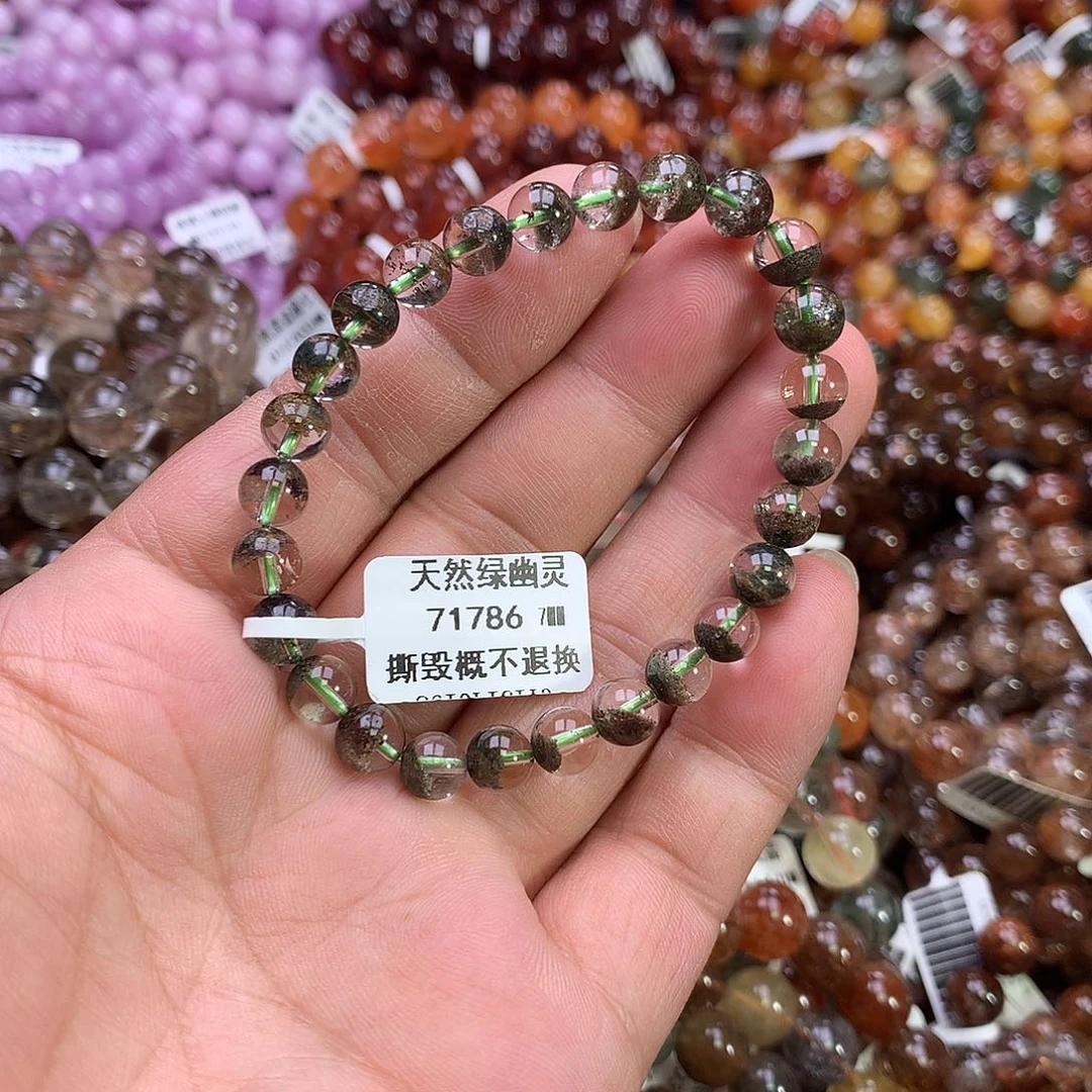 水晶手链未镶嵌，