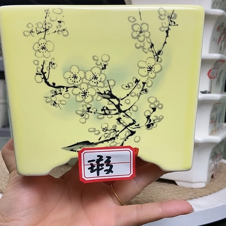 紫砂宜兴紫砂花盆