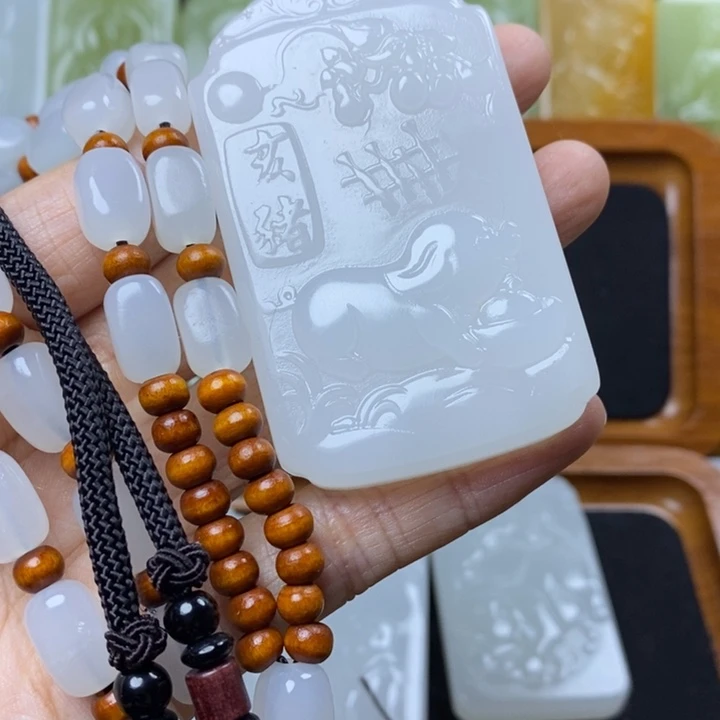 石材昆仑山料一套