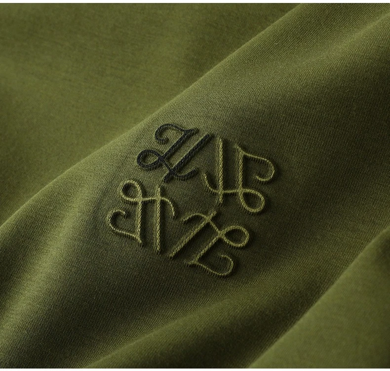 费维莫尔时尚简约休闲运动短袖T恤男夏季薄款男士圆领纯色打底衫