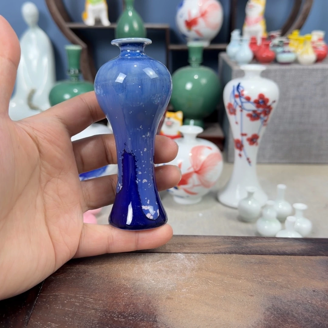 陶瓷手工小花器摆件
