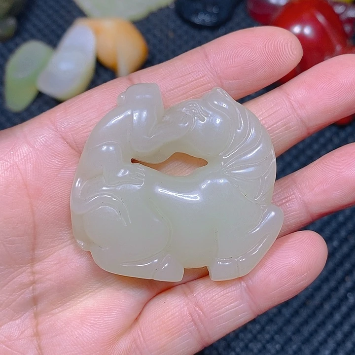 未镶嵌手链和田玉（糖玉）