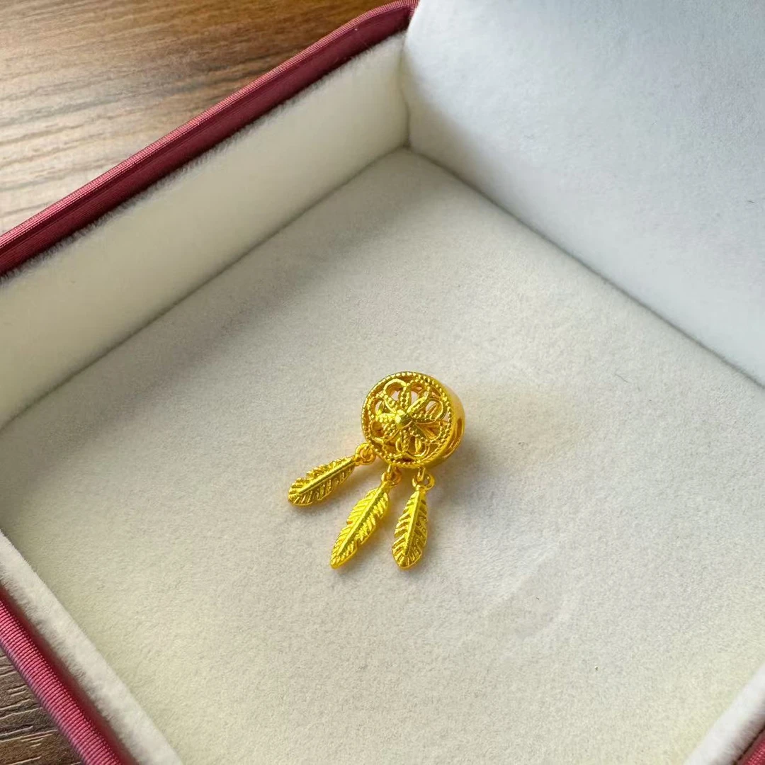 镀K金吊坠 捕梦网吊坠多样性发货5105