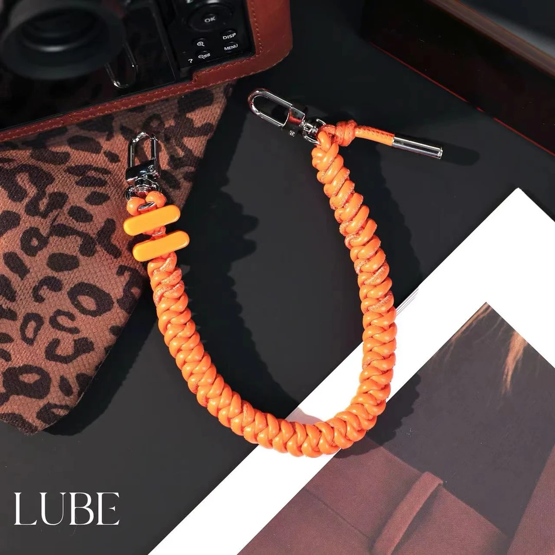 【炽橙挂绳】歪歪高定手工手机挂链适用于安卓苹果手机