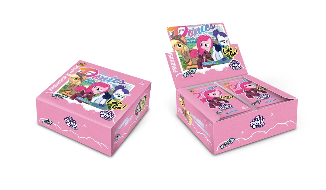 【大胃王紫背ssr+3】小马宝莉趣影包三弹盲盒收藏卡片（代拆）